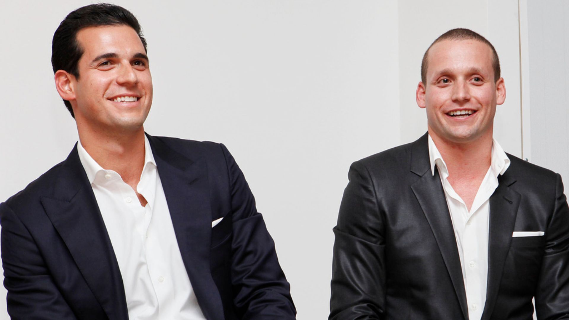 Oren and Tal Alexander speak at a panel at the Rockstars of Real Estate Event in New York., on Sept. 3, 2013.