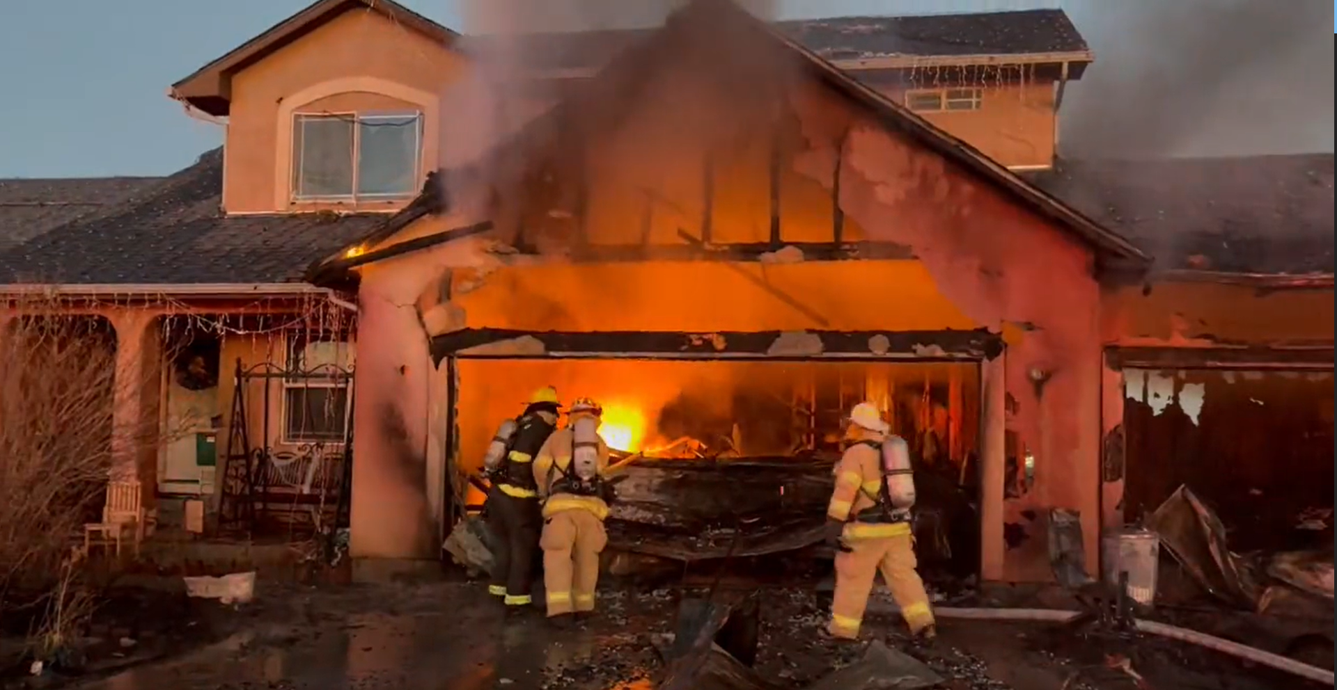 The Pueblo West Fire Department is on scene of a structure fire. 