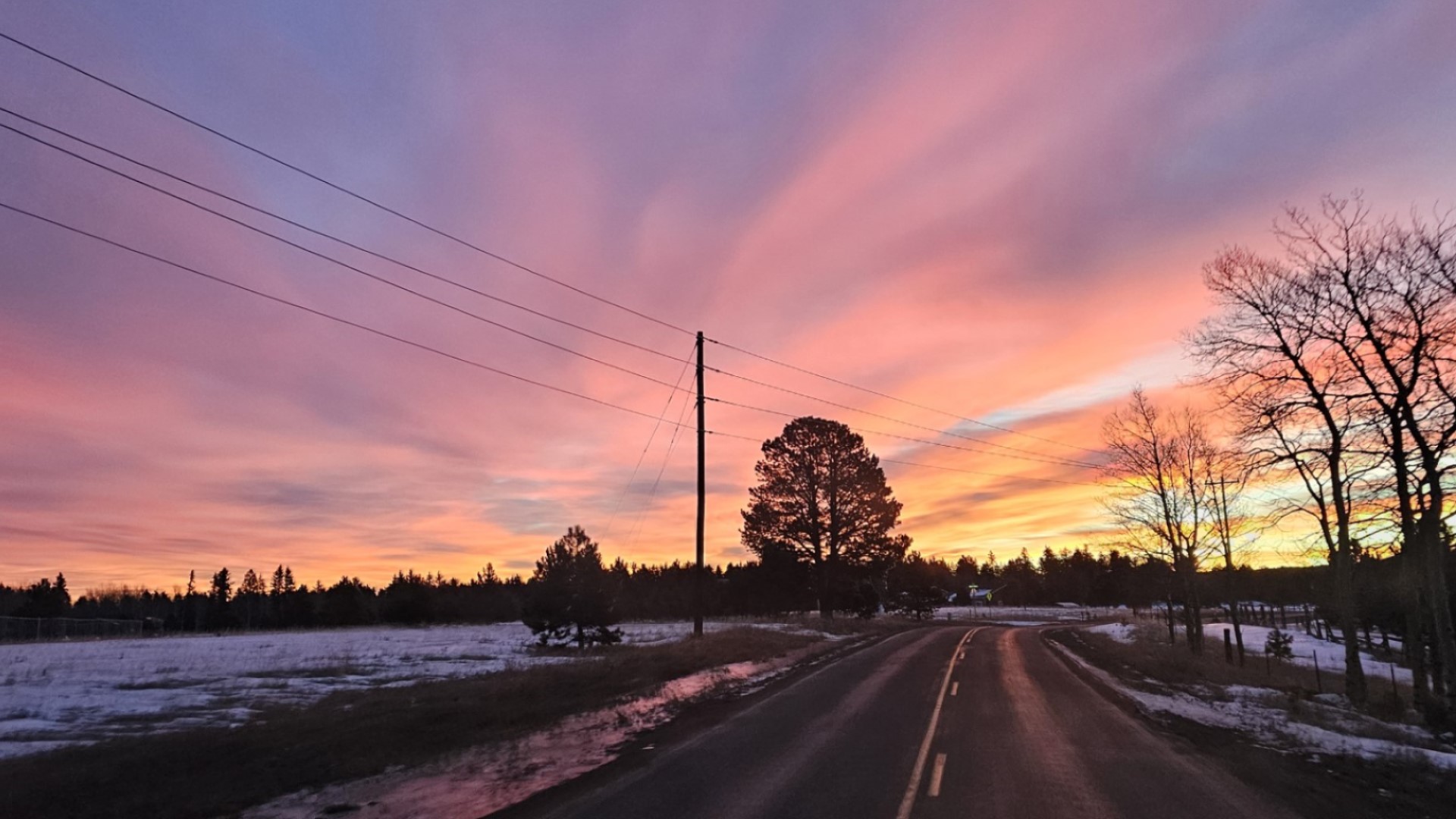 Divide sunrise