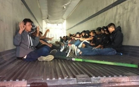AZ driver arrested after 31 immigrants found in big rig