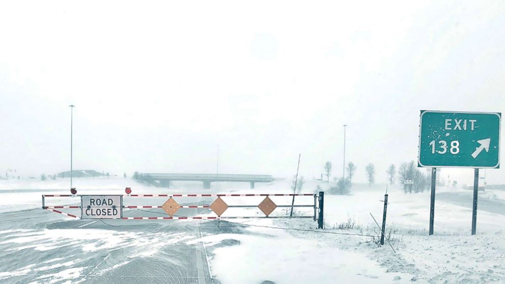 North Dakota blizzard