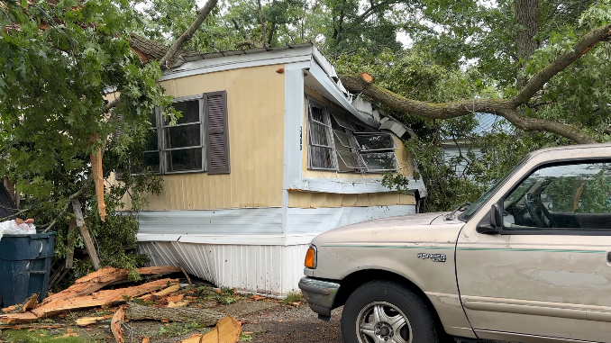 Timberline estates storm damage