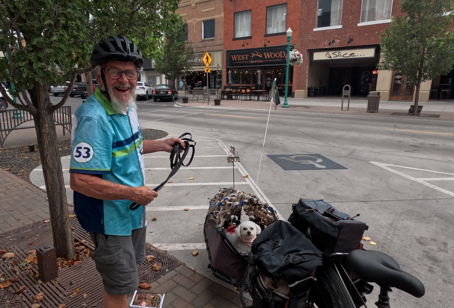 81-year-old bikes 2,000 miles