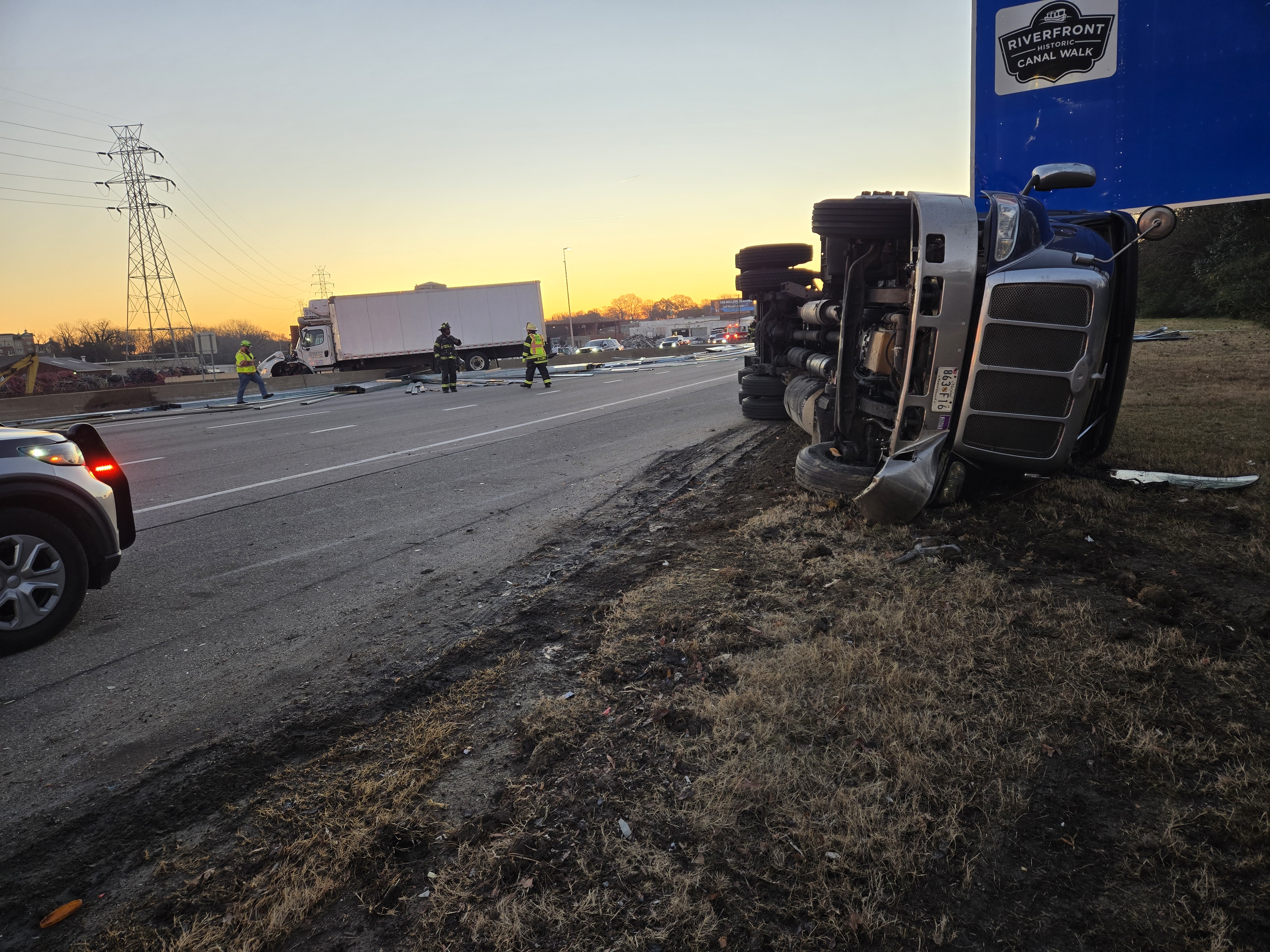 Interstate 95 truck crash