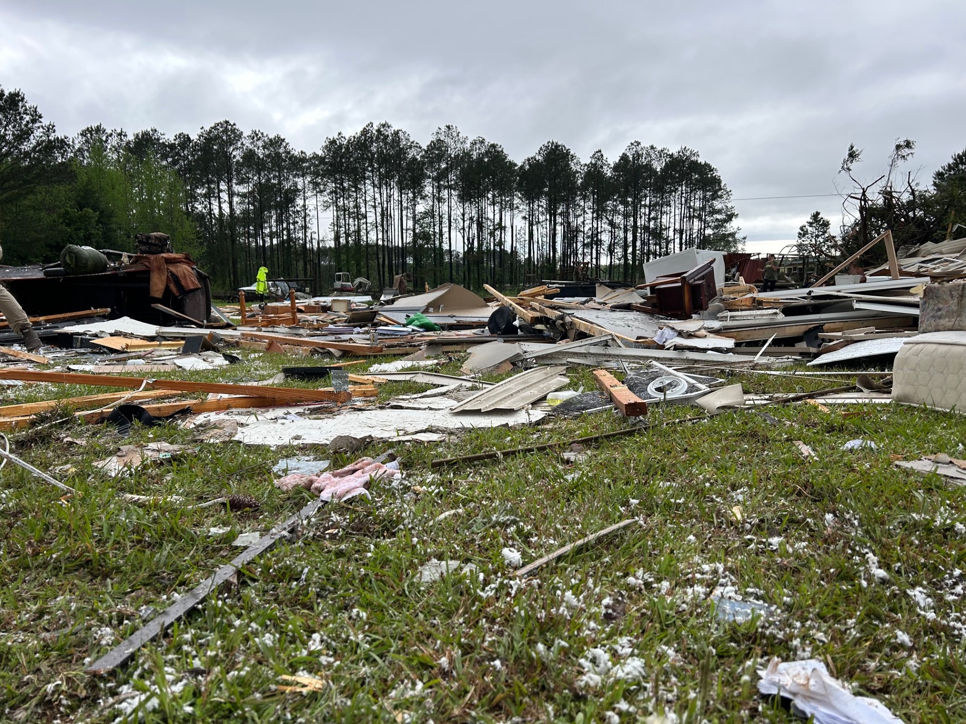 Grady County tornado damage picture
