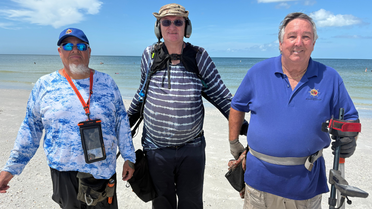 Metal detector group celebrates 40 years of treasure hunting