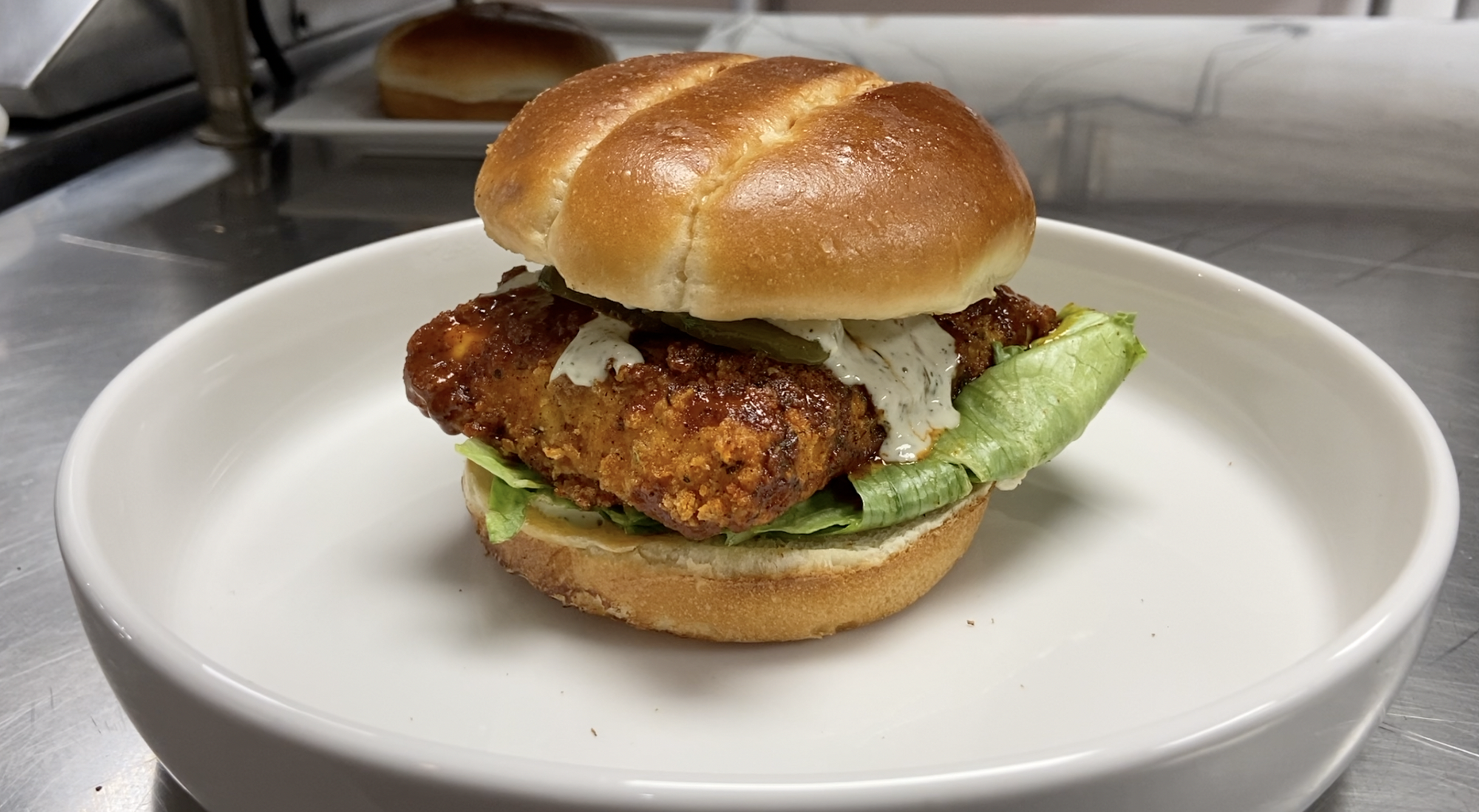 Tofu sandwich at Veg Head