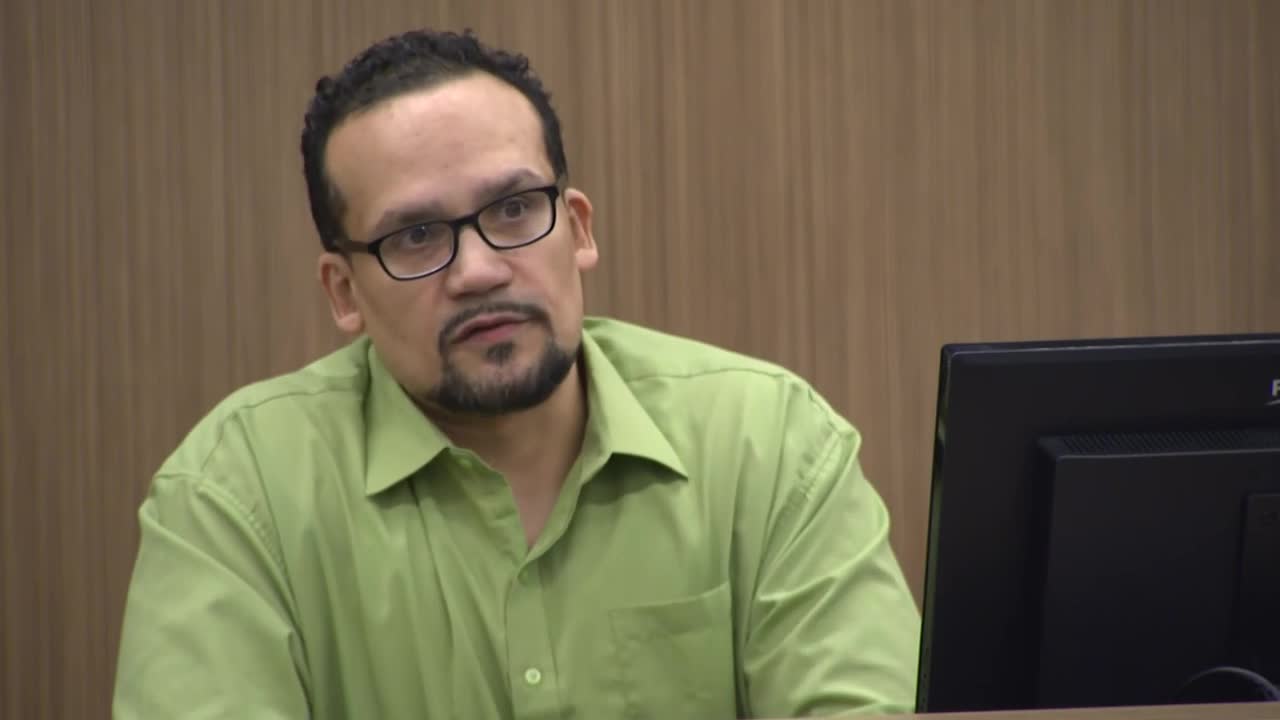 Michael Lopez on the stand