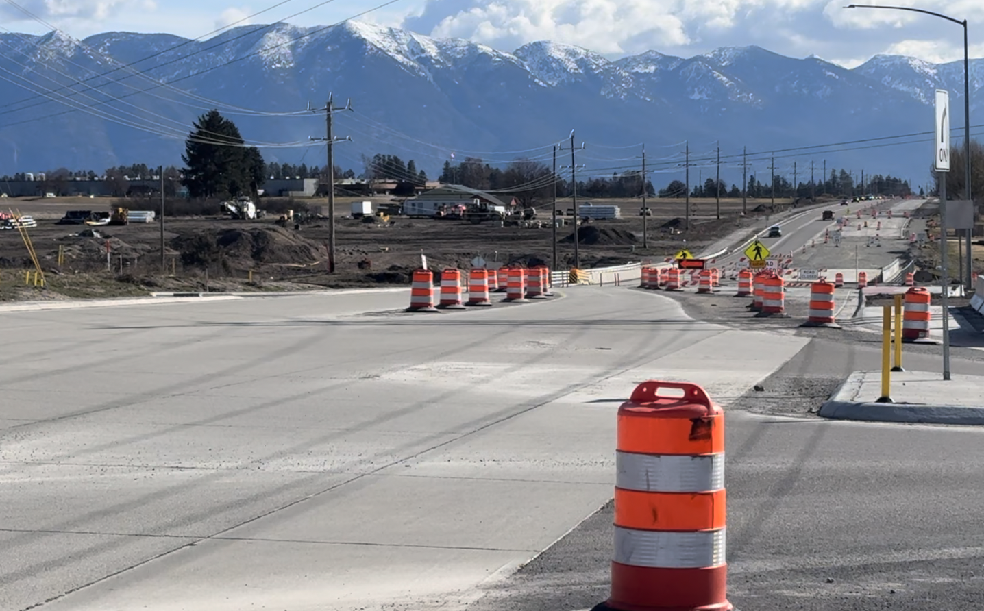 Kalispell Road Construction