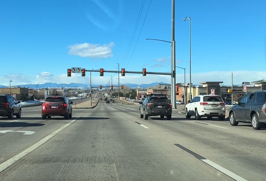 Arapahoe Rd Red Light