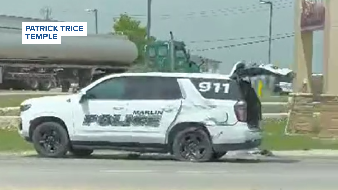 Marlin Police crash in Temple