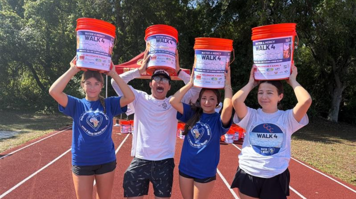 Clearwater Central Catholic Walks 4 Water to Help Villages in Africa