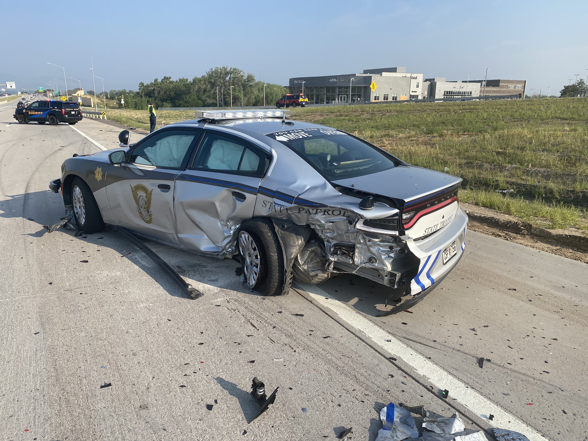 CSP trooper hit Aug 2 2021