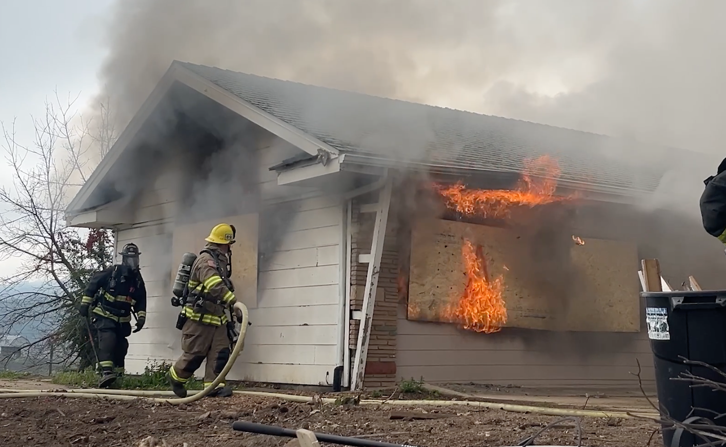Templeton live fire training