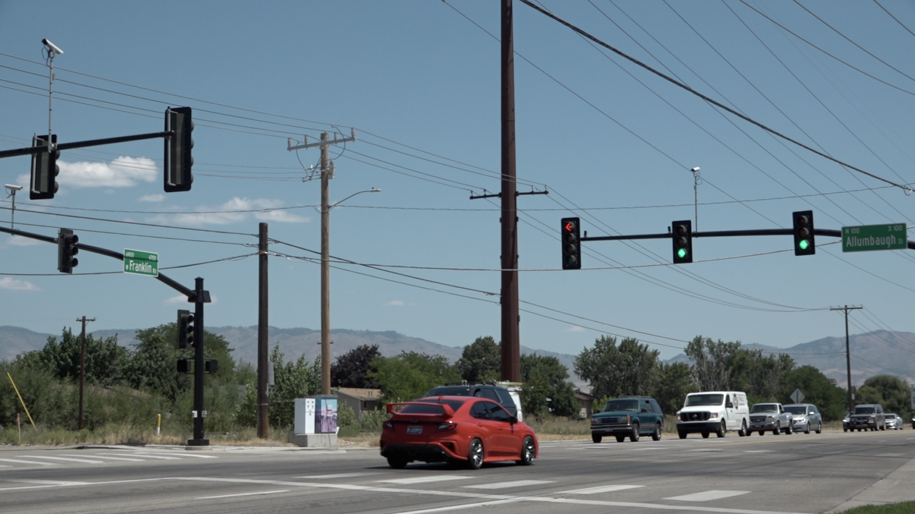 Franklin rd. & Allumbaugh st. 