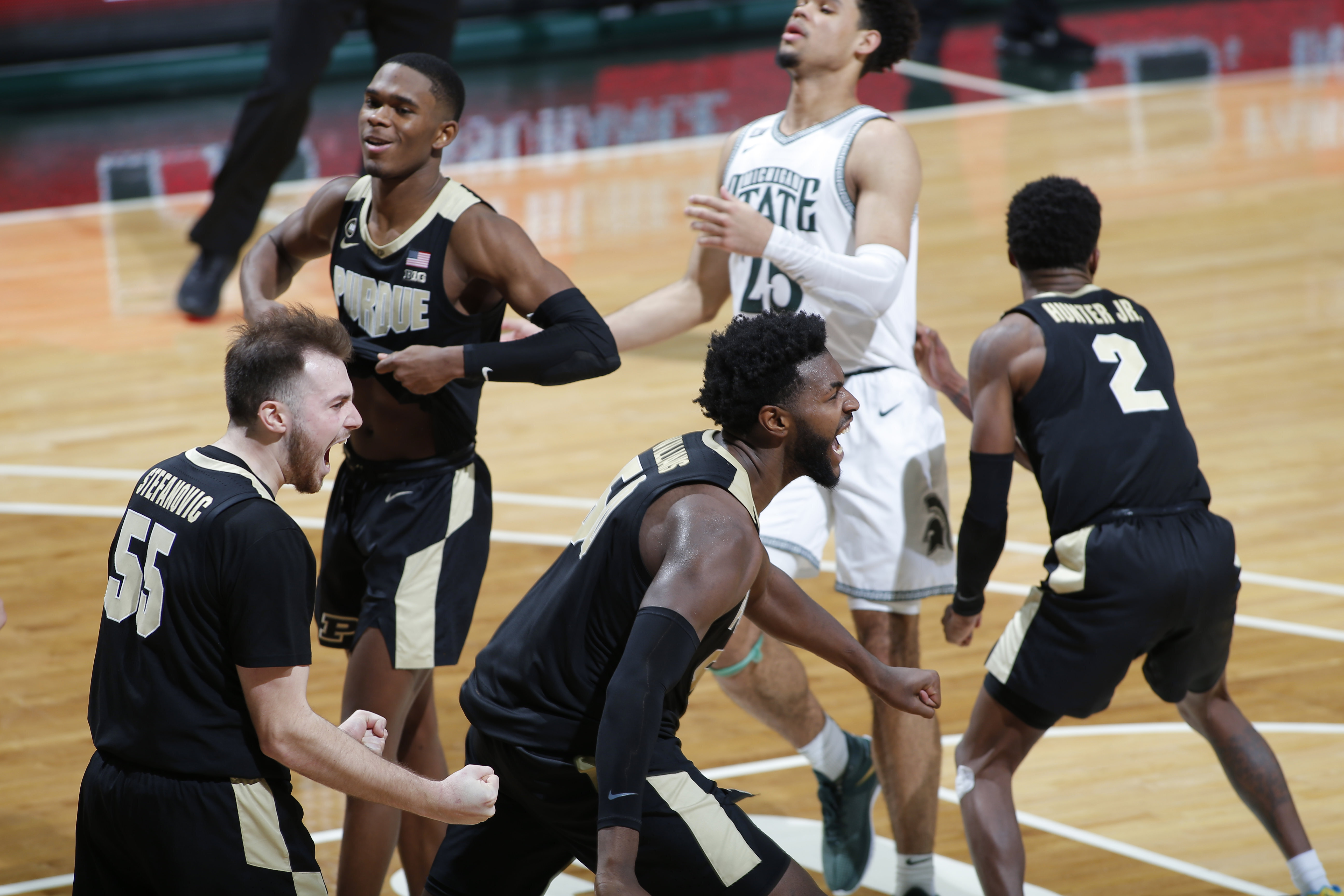 Purdue Michigan St Basketball