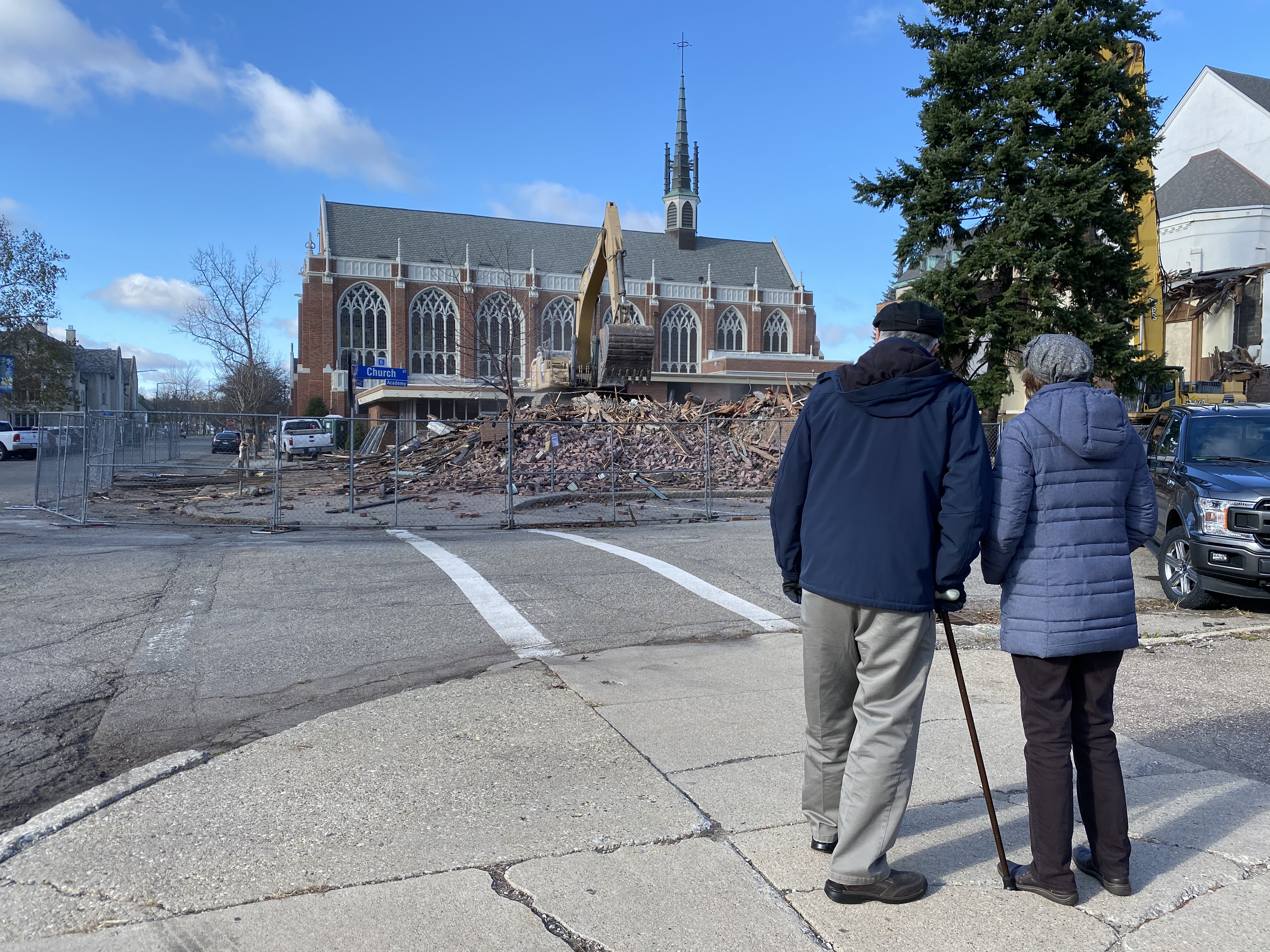 'It makes me feel pretty sad': Kalamazoo church being demolished after 140 years