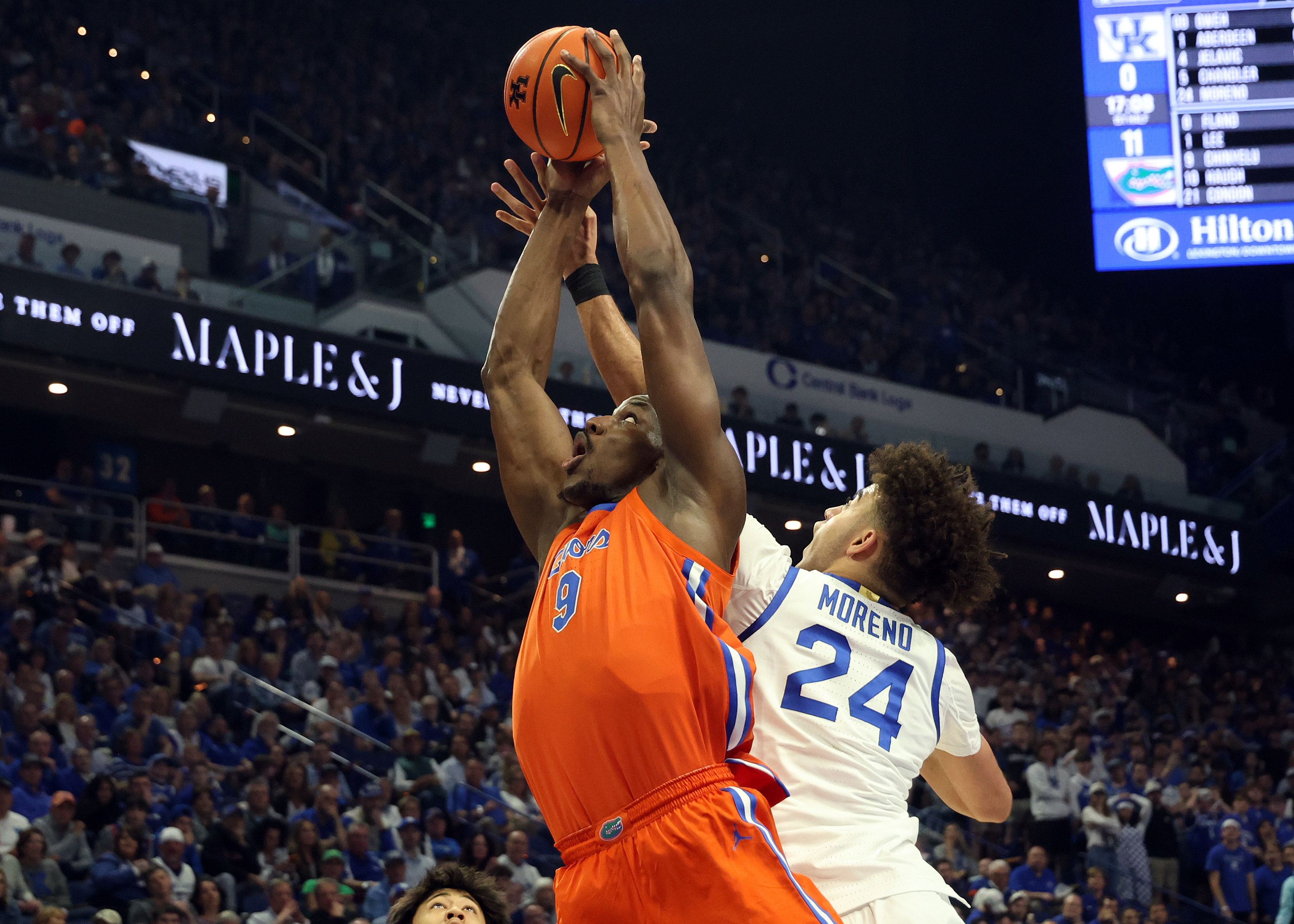 Florida Kentucky Basketball Moreno