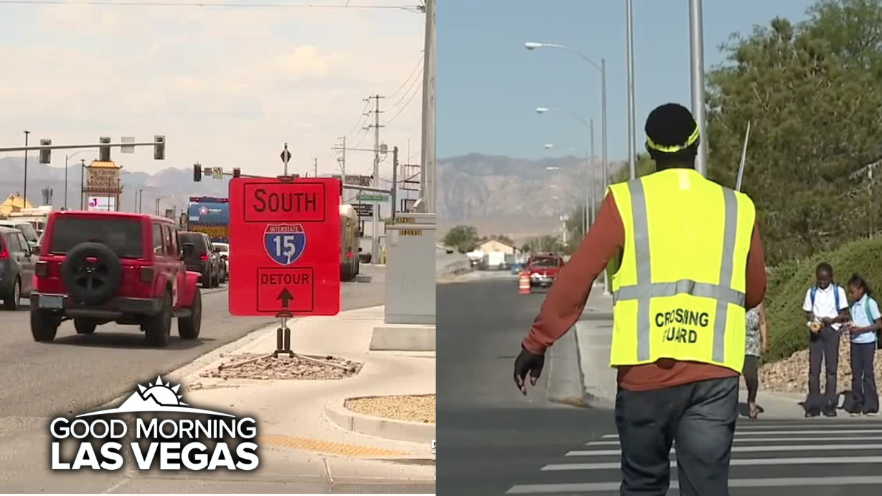 Good Morning, Las Vegas: I-15 back open after weekend closure, crossing guard hiring starts today
