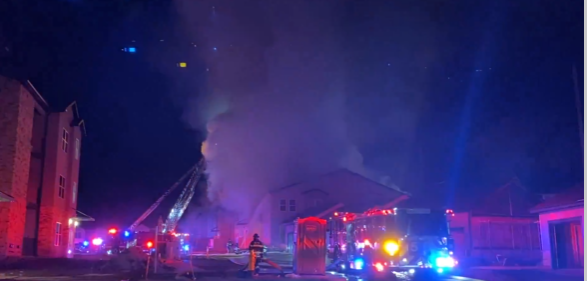 Olathe apartment fire