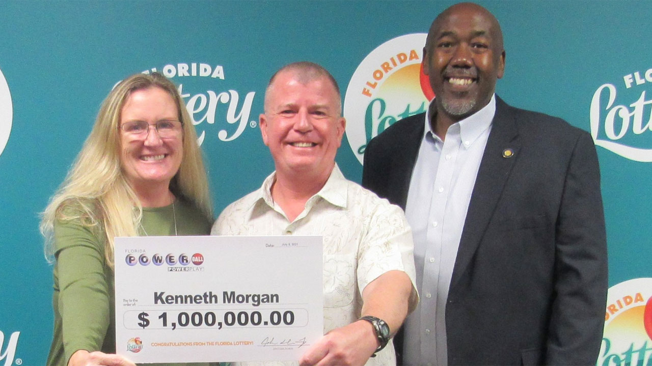Kenneth Morgan, $1 million lottery winner