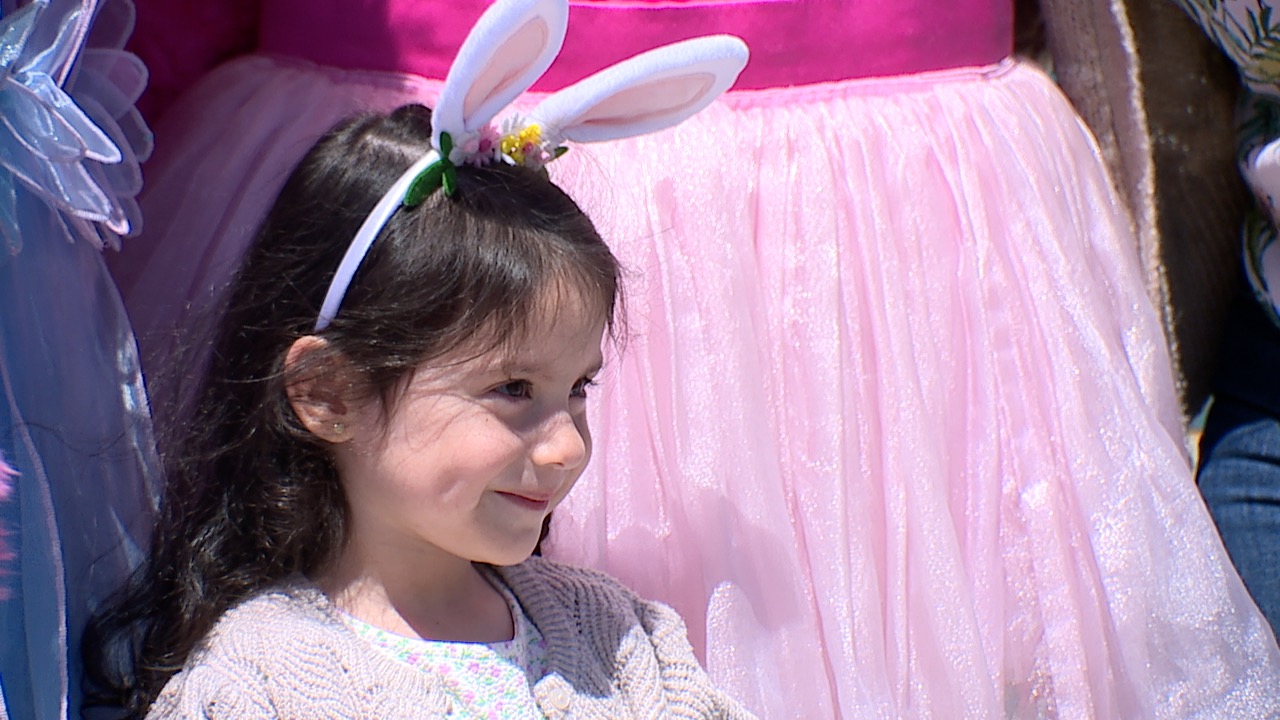 Sesame Park hosted its first Easter "Egg-stravaganza",
