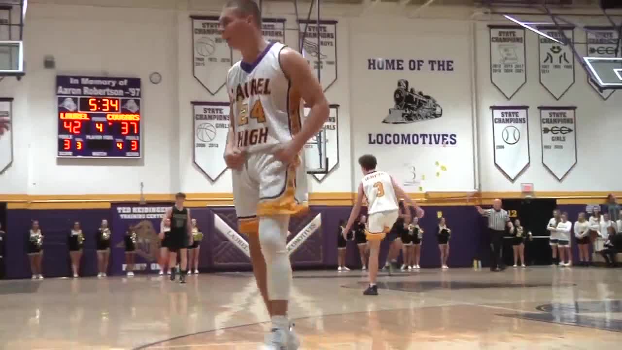 Laurel basketball 