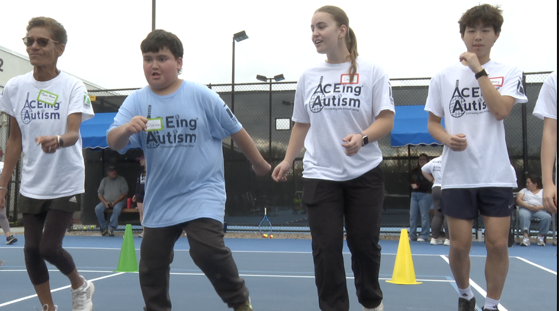 Tennis program at Tucson JCC empowers children with autism through sport
