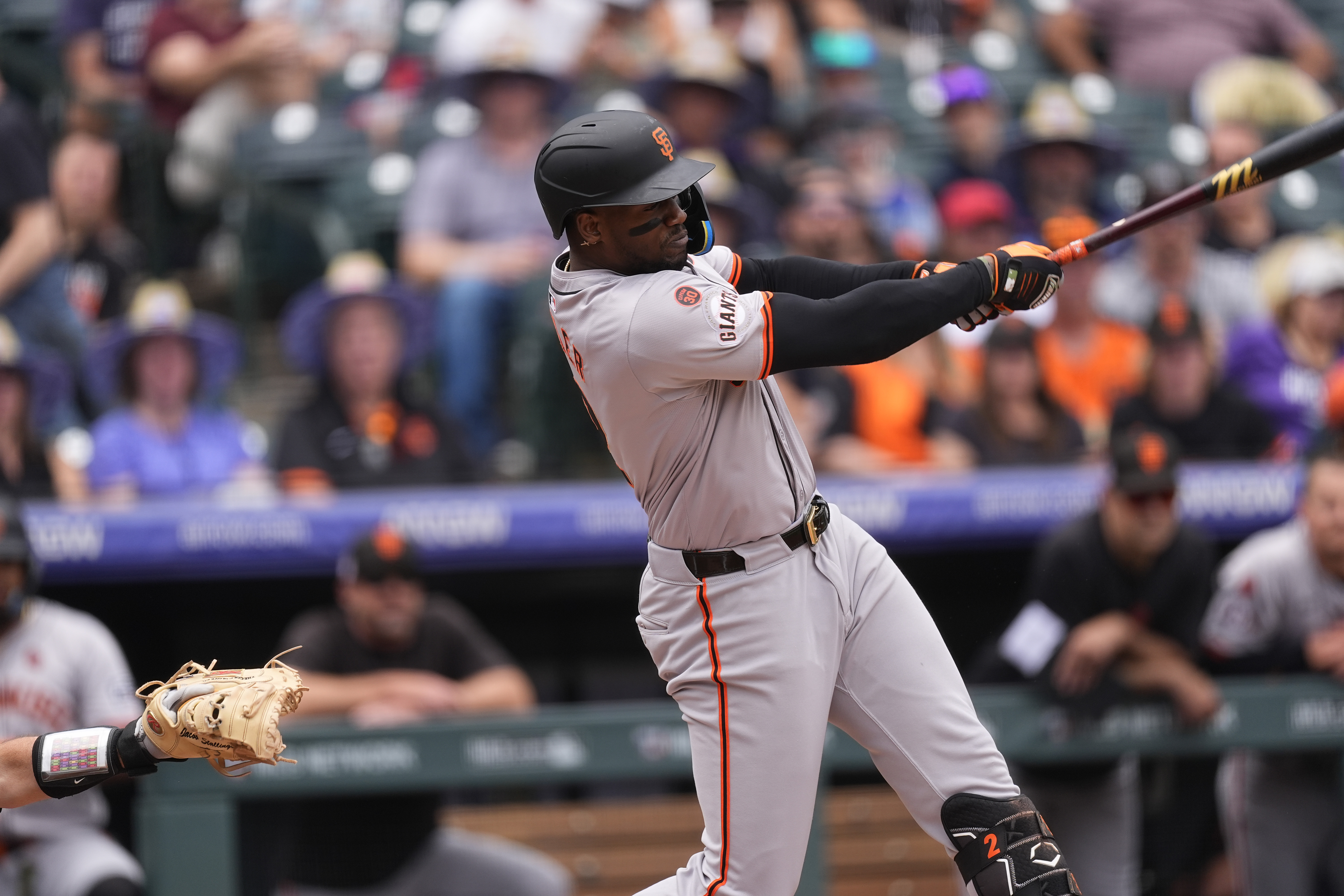 Giants Rockies Baseball