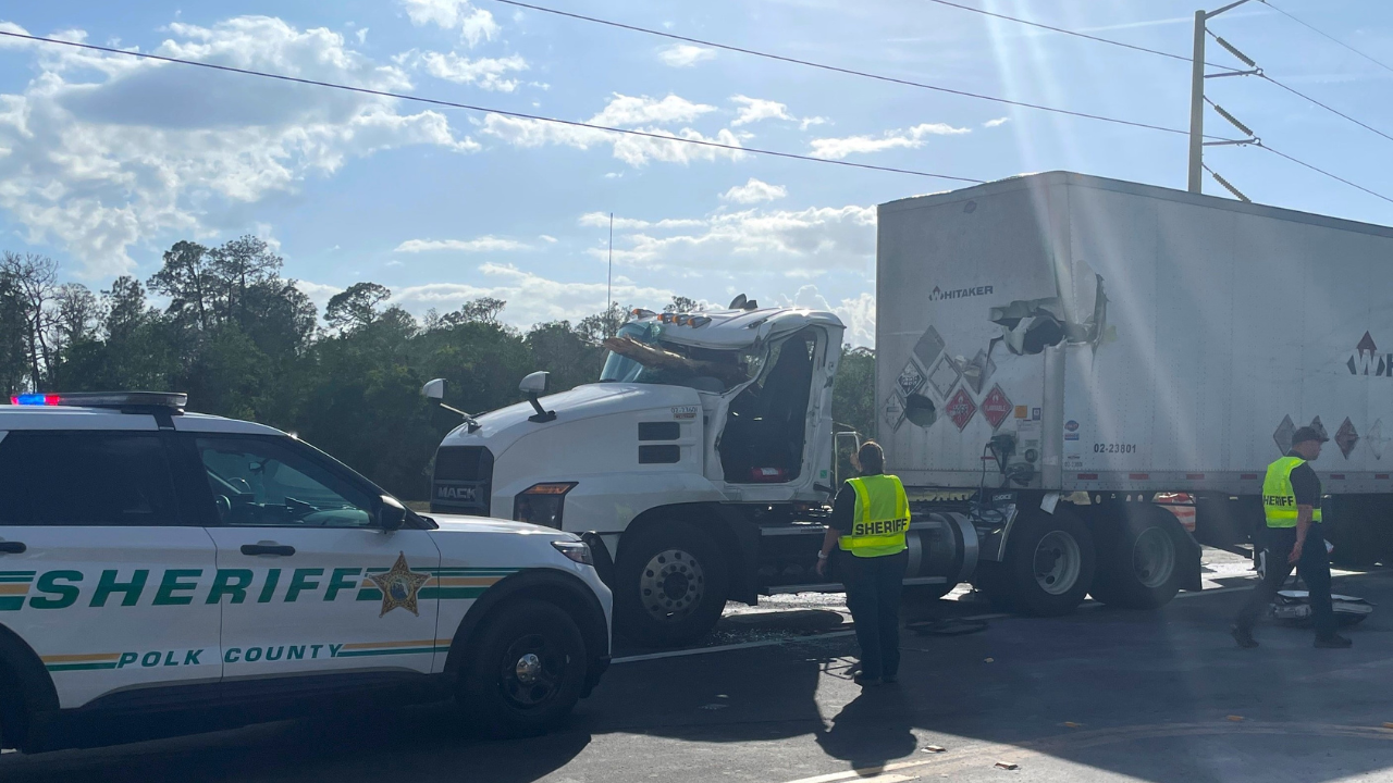 Semi-truck crash involving timber leaves 1 dead on U.S. 98 in Polk: PCSO