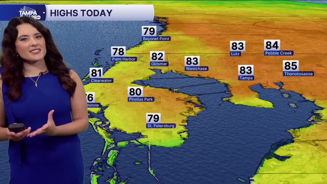 Forecast: Isolated morning fog & an afternoon chance of rain
