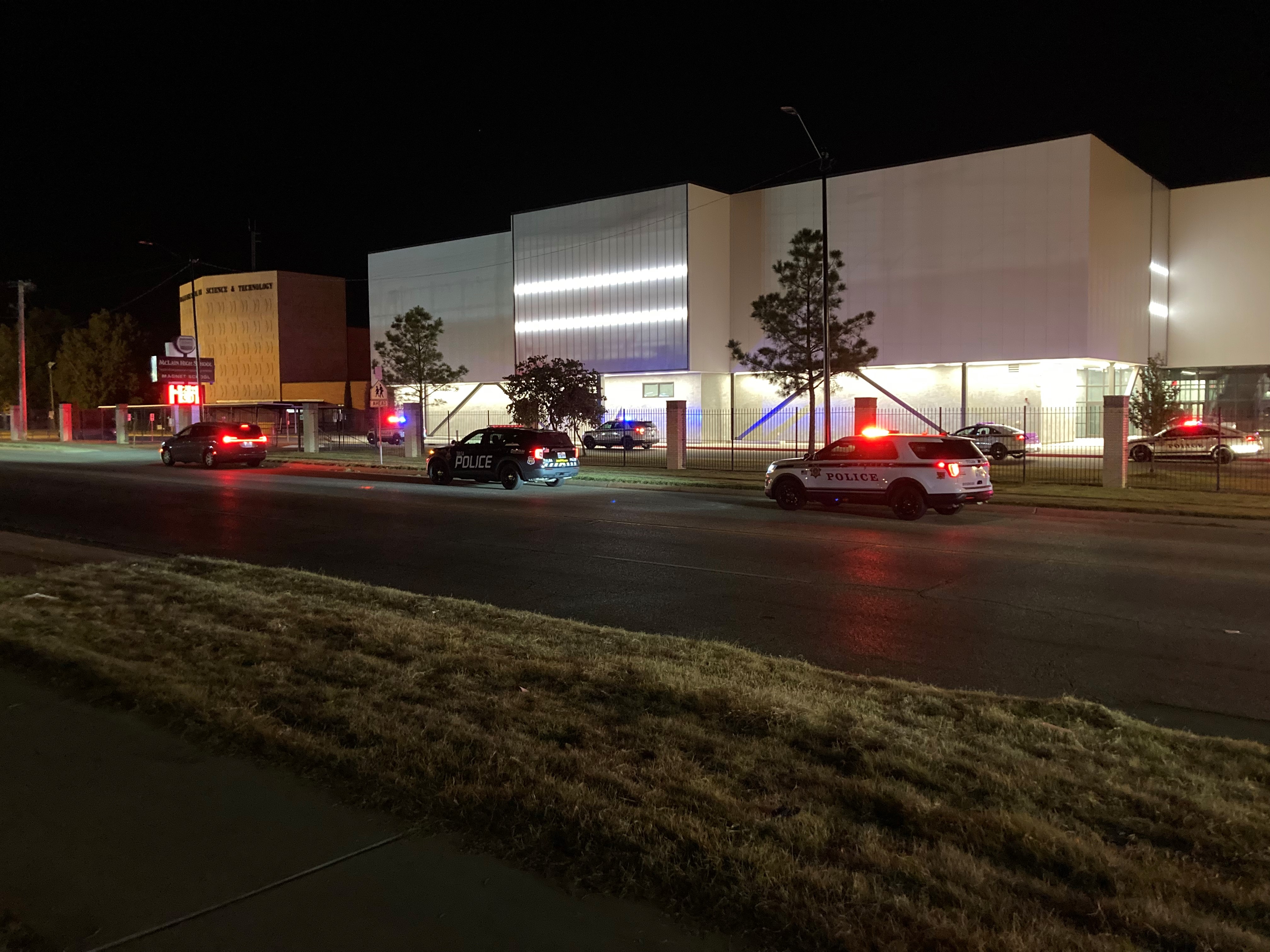Shooting at McLain High School