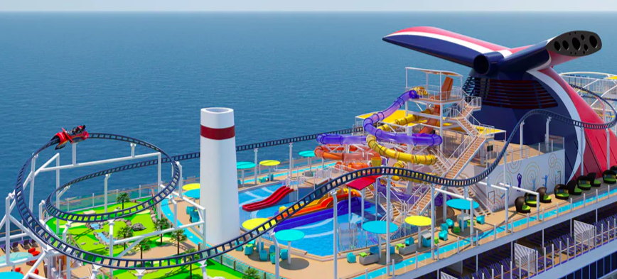 Carnival to debut 'first roller coaster at sea' in 2021