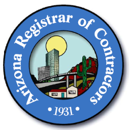 arizona registrar of contractors Logo