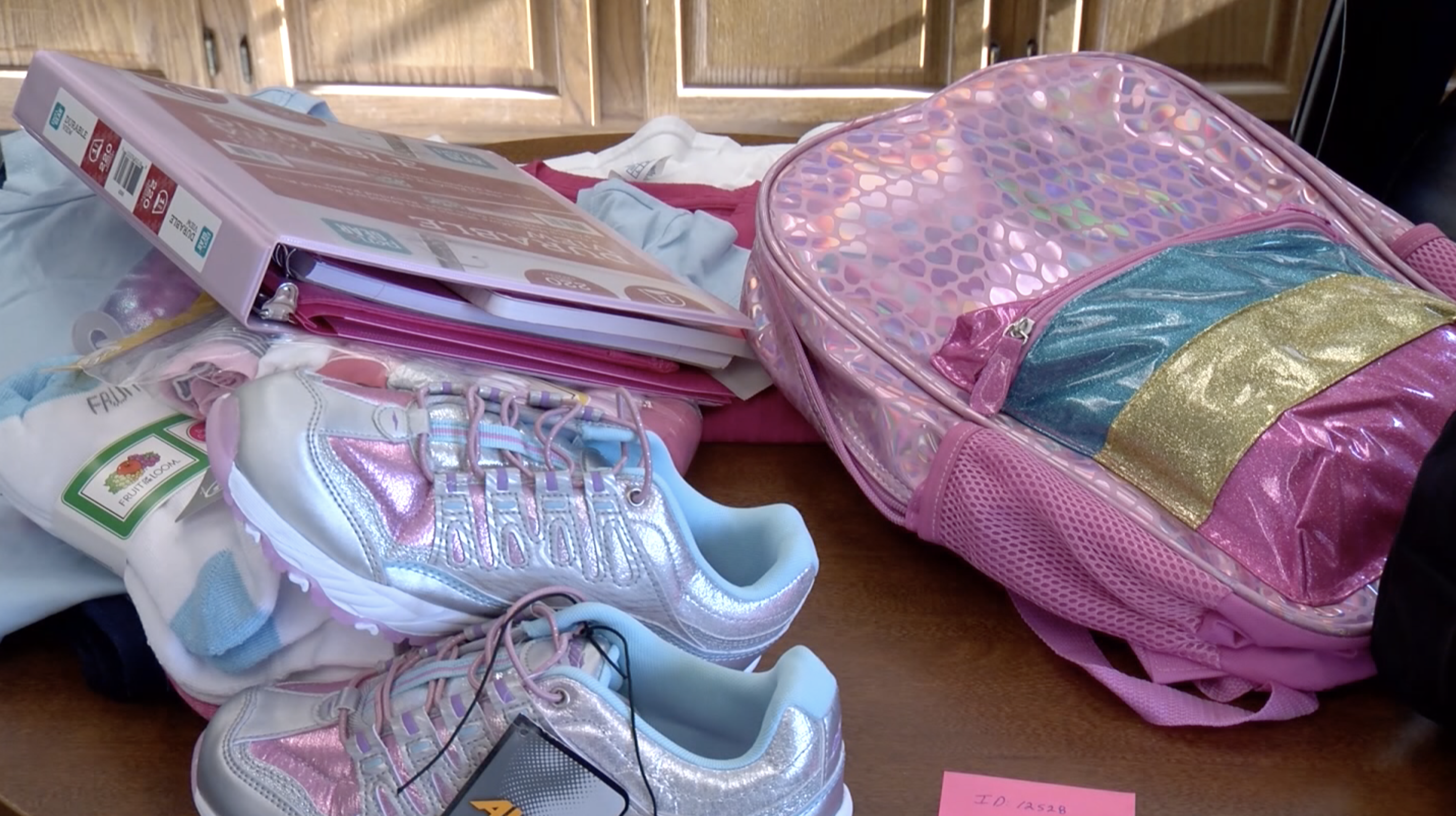 Backpack school supplies back to school