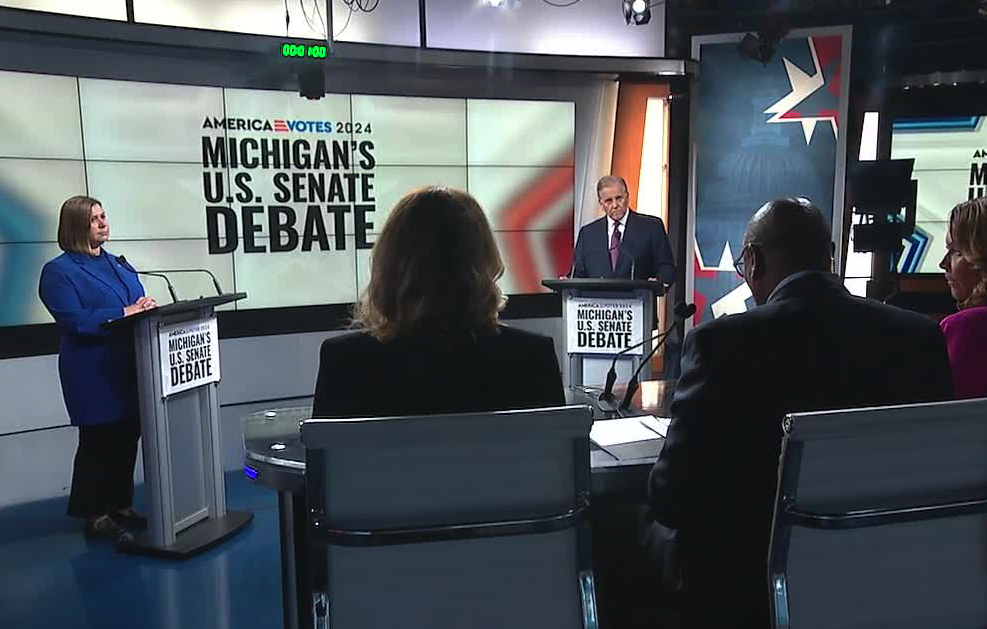 Michigan U.S. Senate Debate