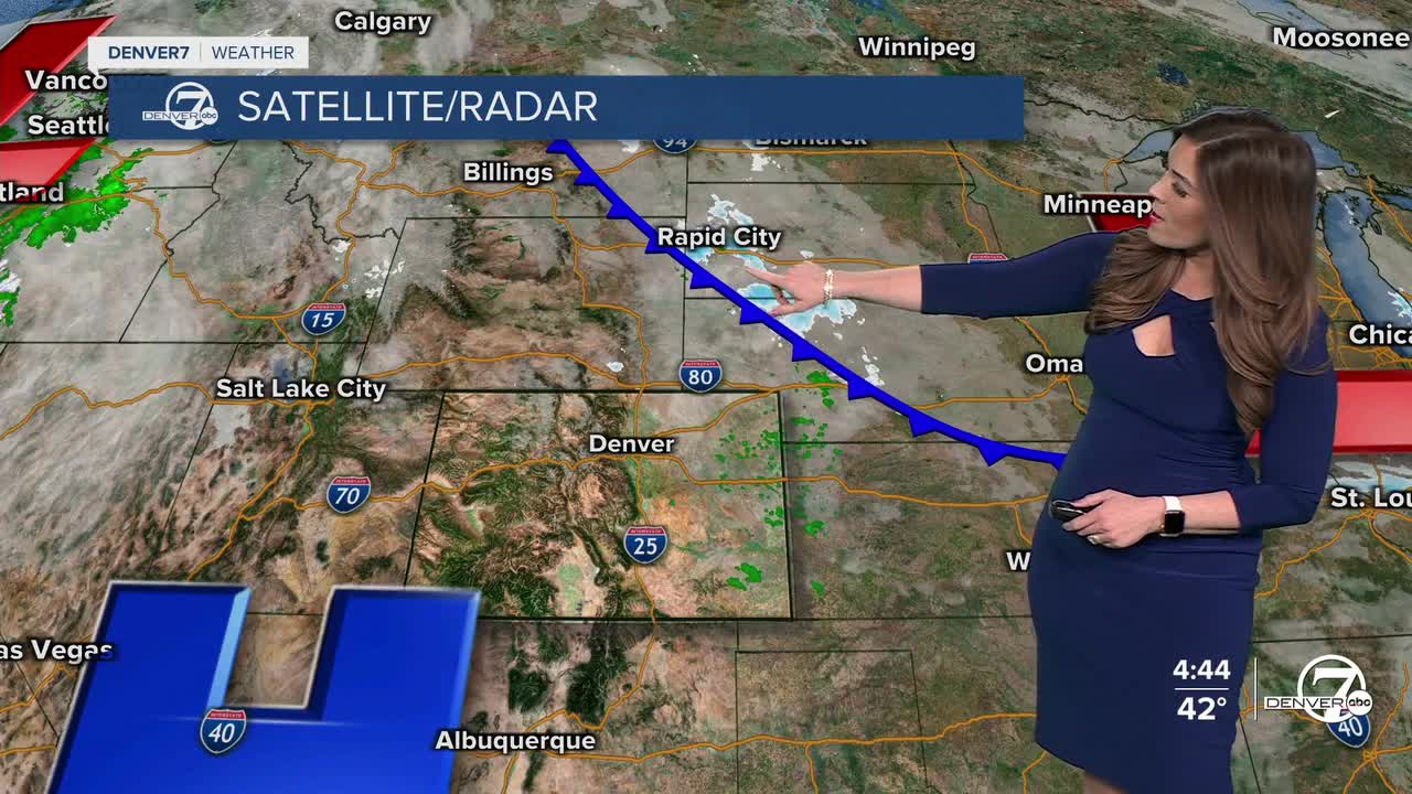 Backdoor Cold Front Impacts NE Colorado Friday