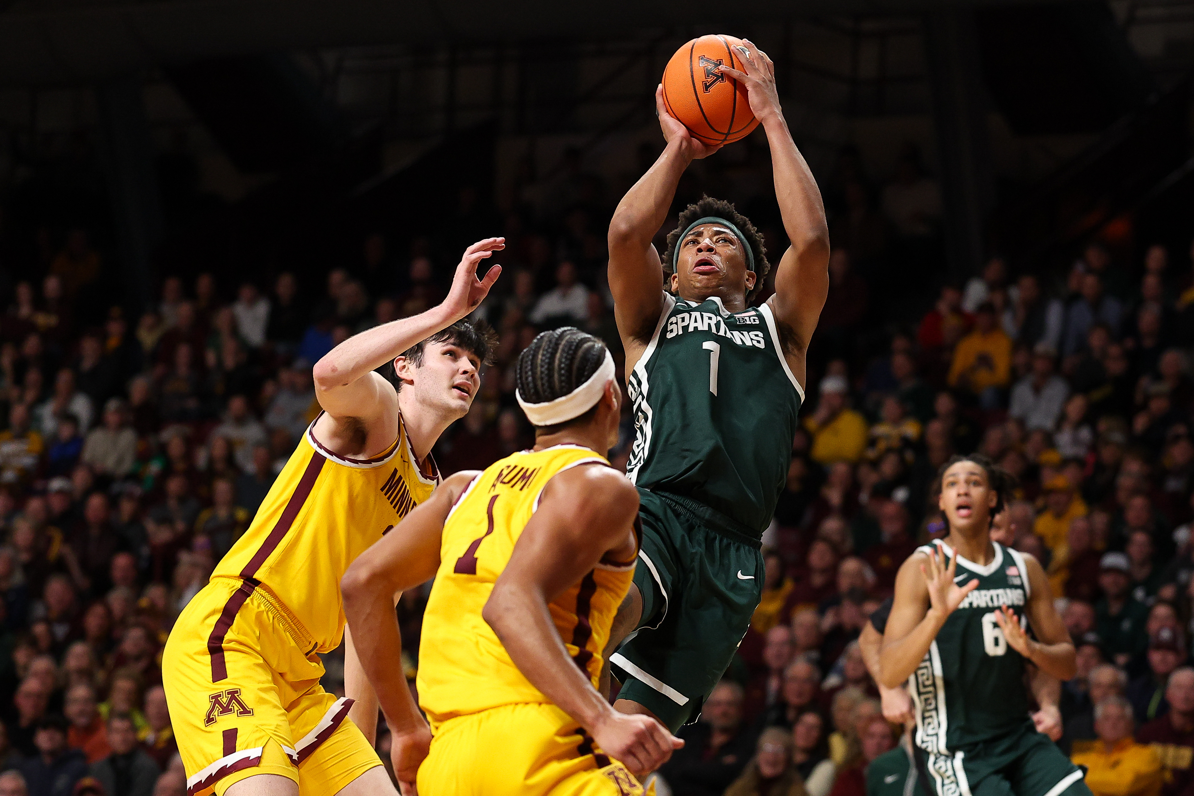 Michigan St Minnesota Basketball