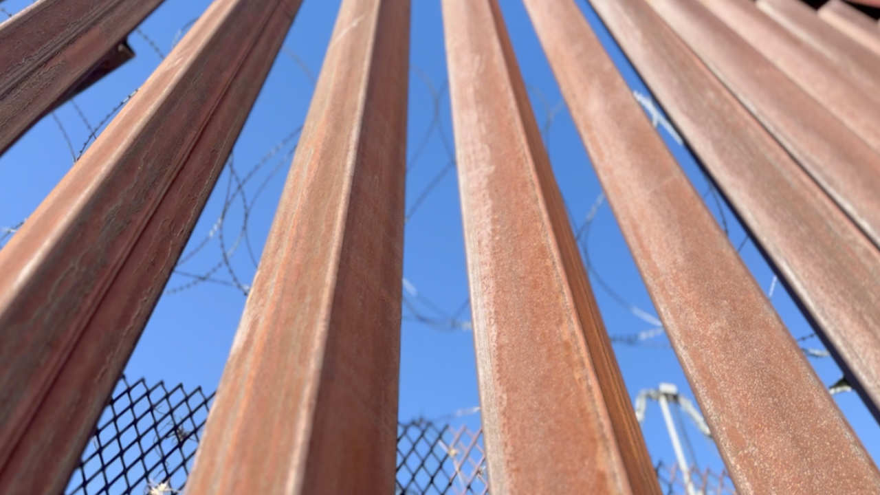 The U.S.-Mexico border wall.