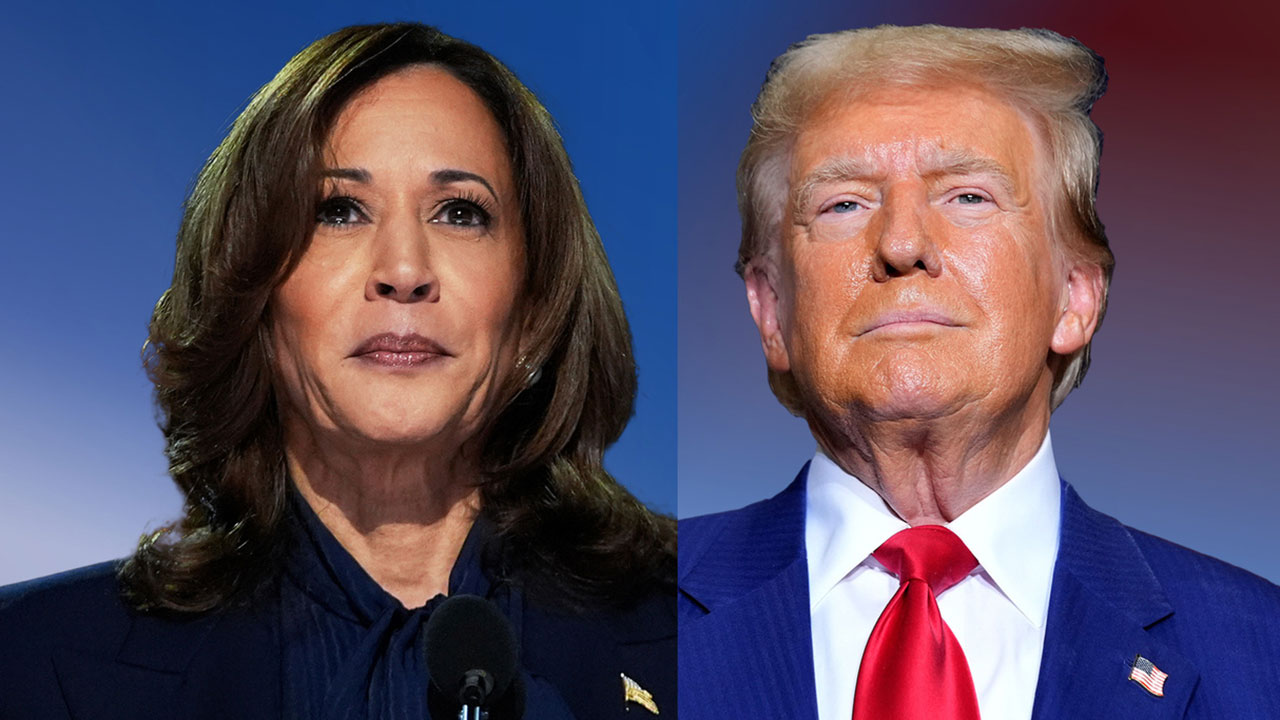 Kamala Harris and Donald Trump
