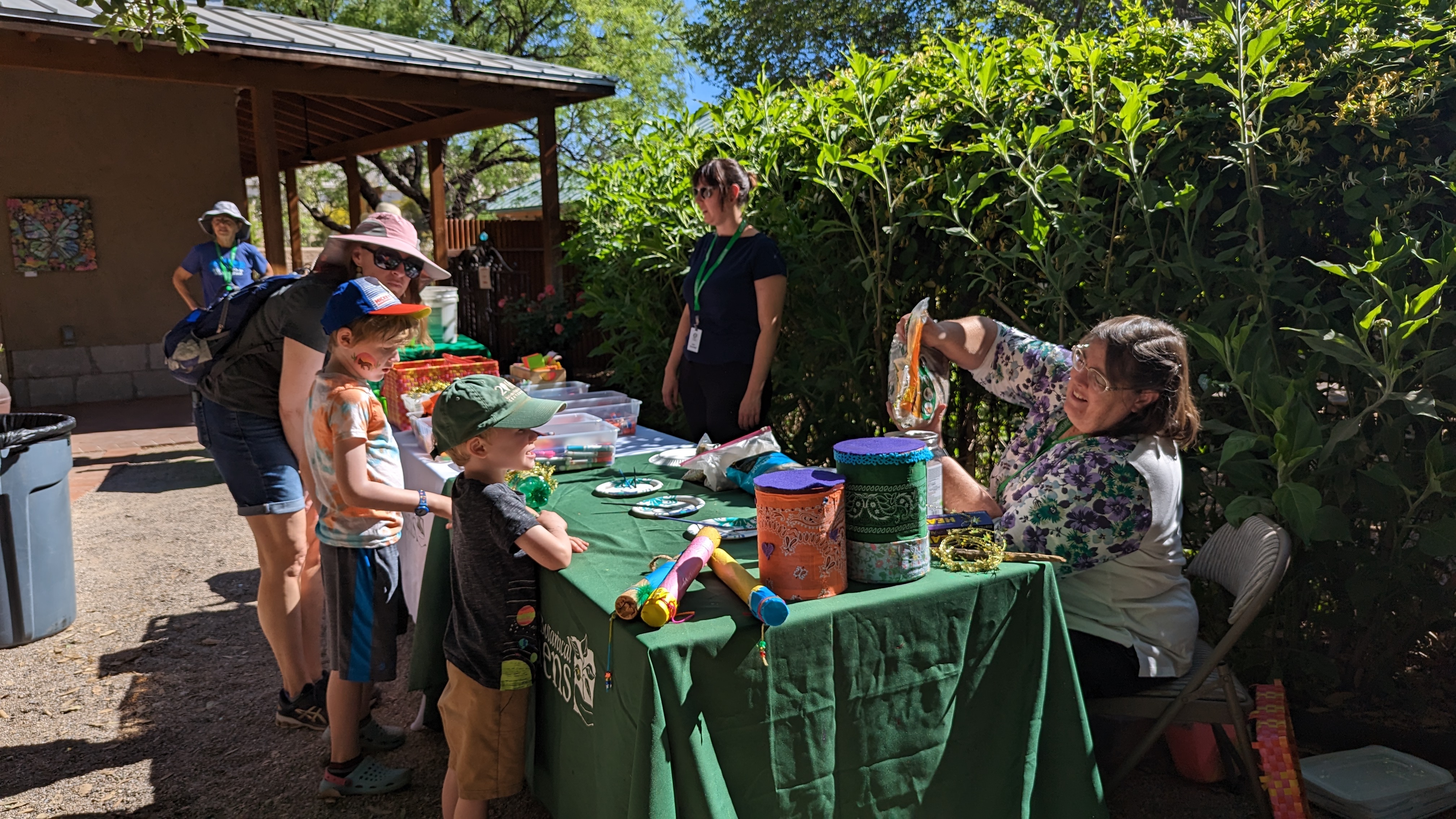 Earth Day celebration at Tucson Botanical Gardens