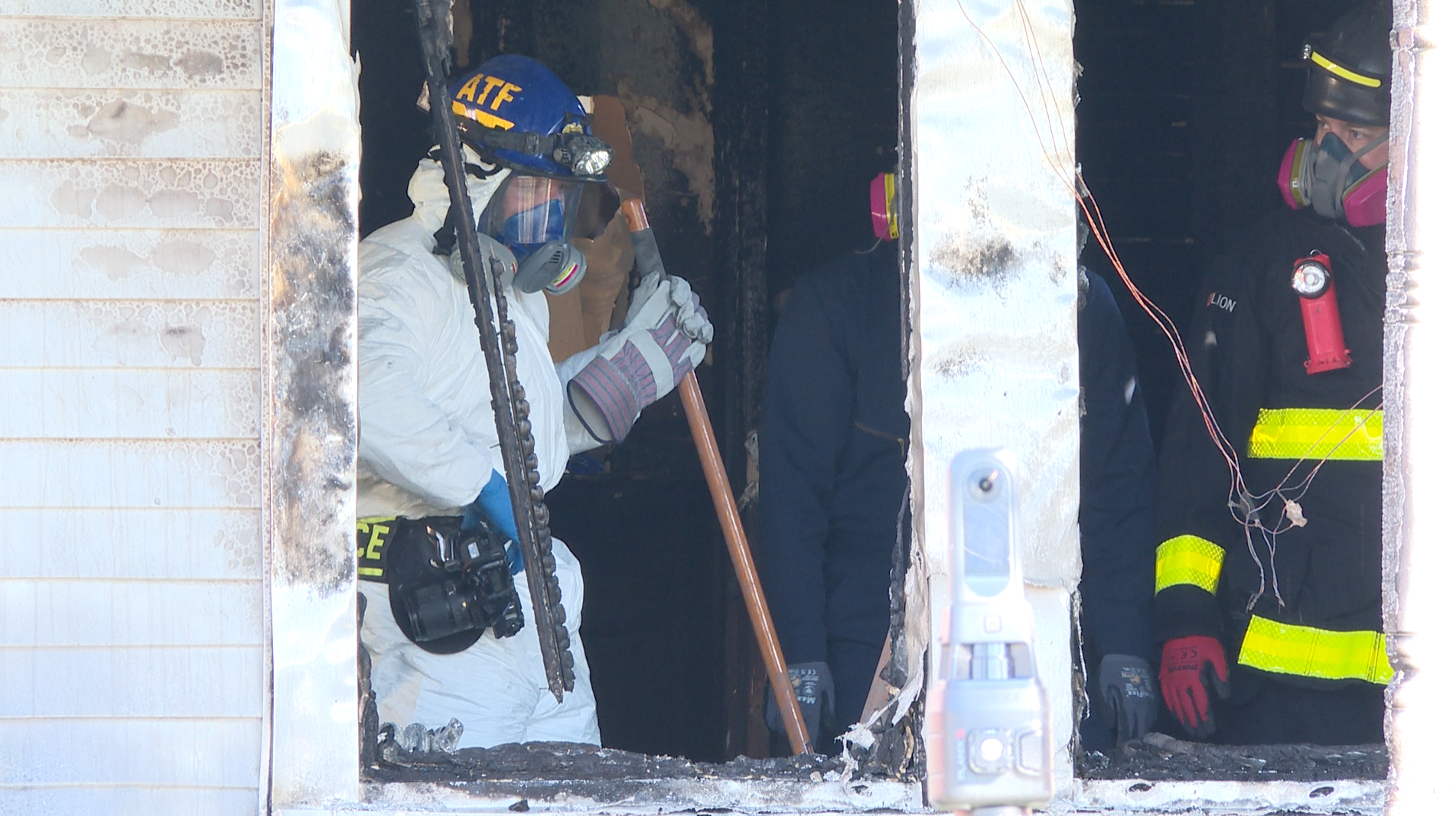 Hampton West County Street fire 1