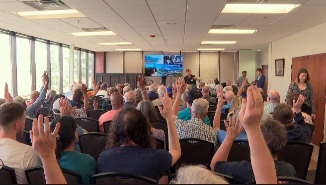 Front Range Passenger Rail, Colorado Springs Town Hall