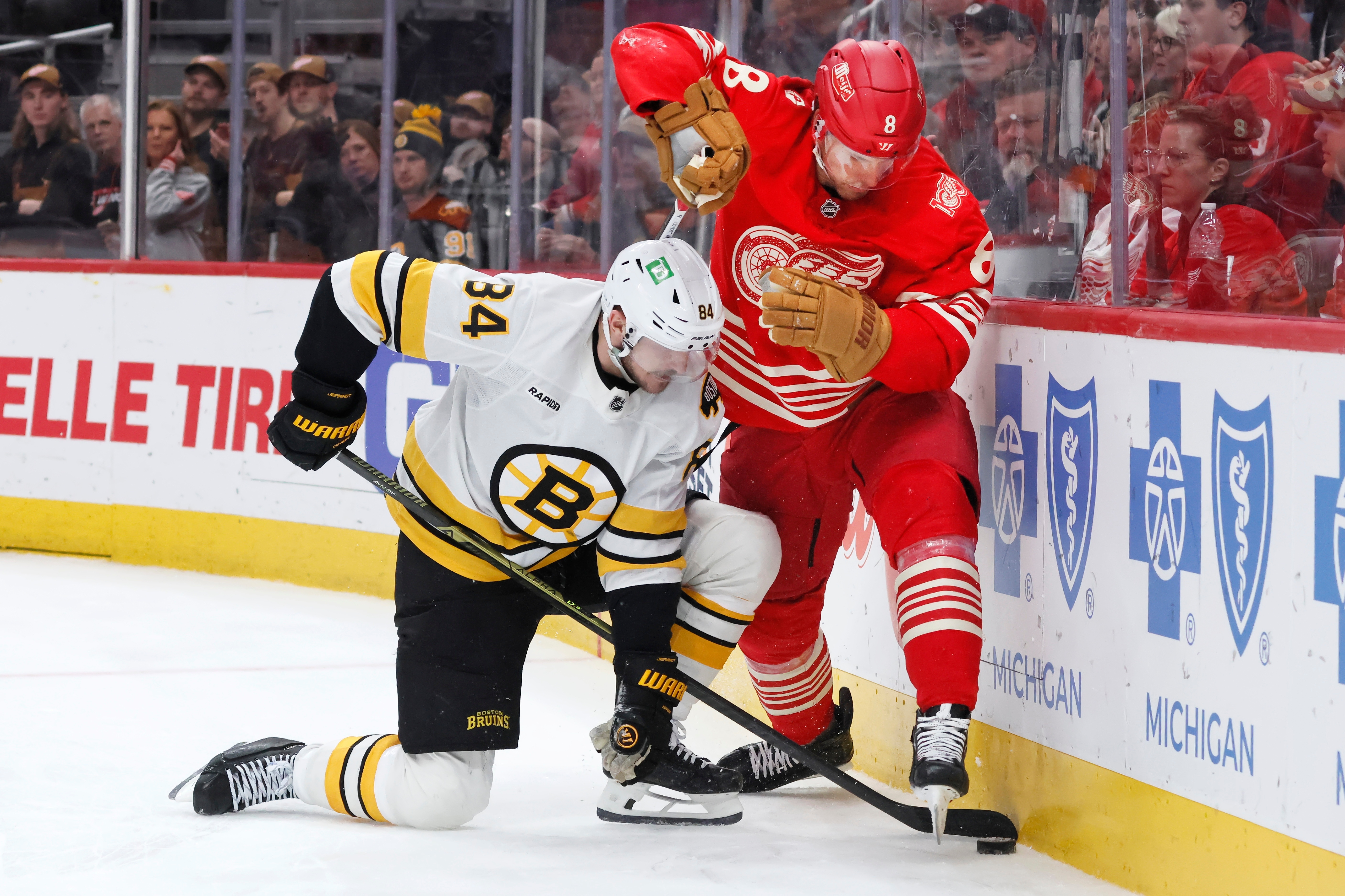 Bruins Red Wings Hockey