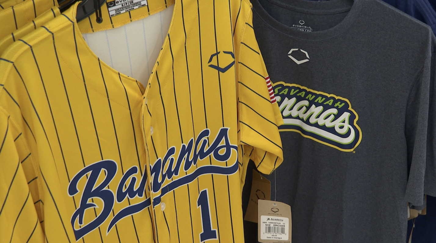 Savannah Bananas merchandise available