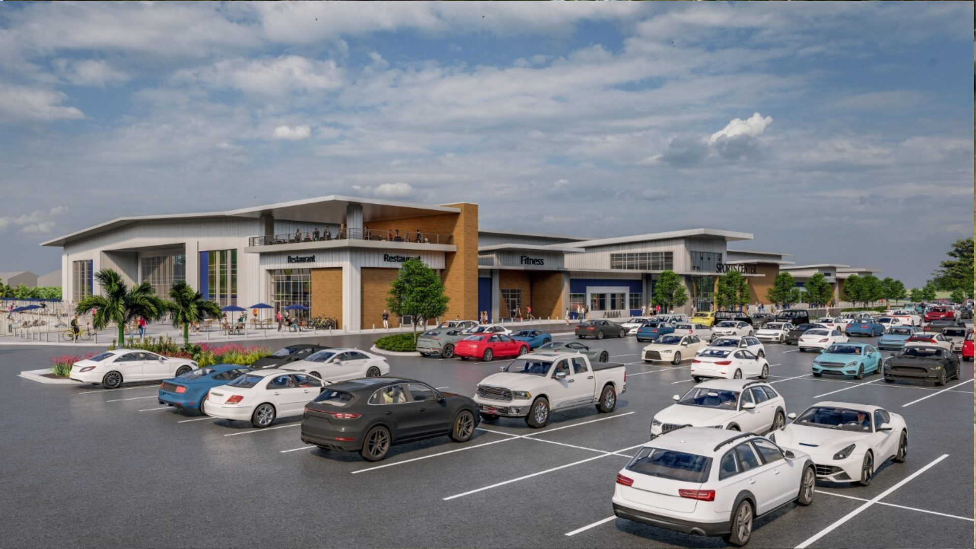 Proposed main building of Pinellas County Sports Complex