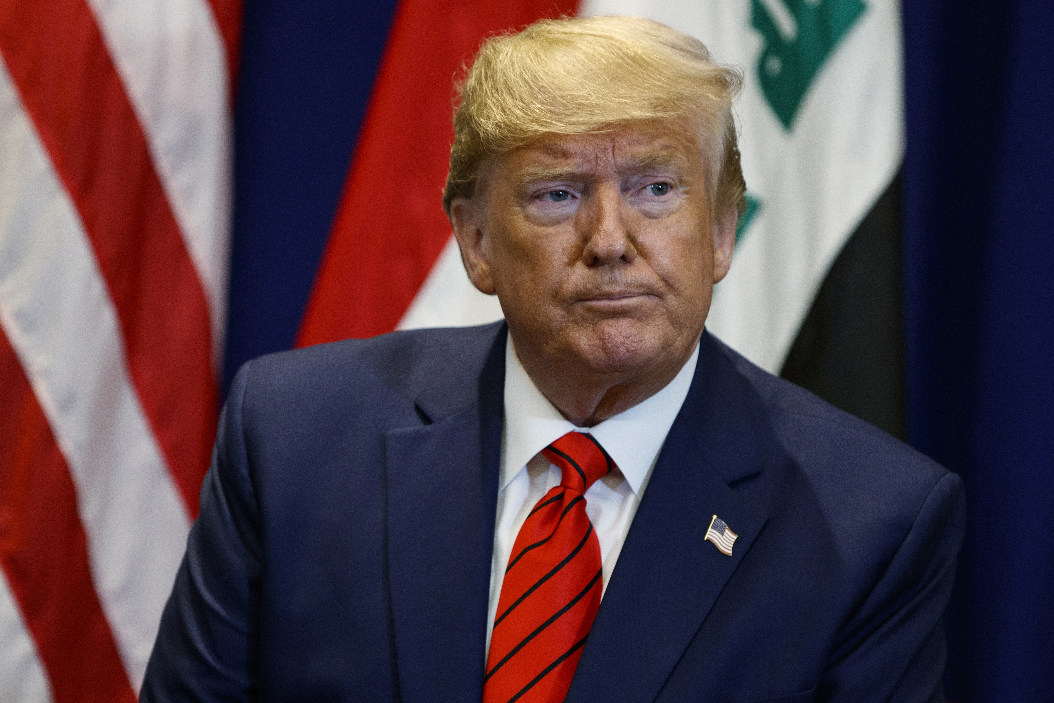 Donald Trump, Barham Salih