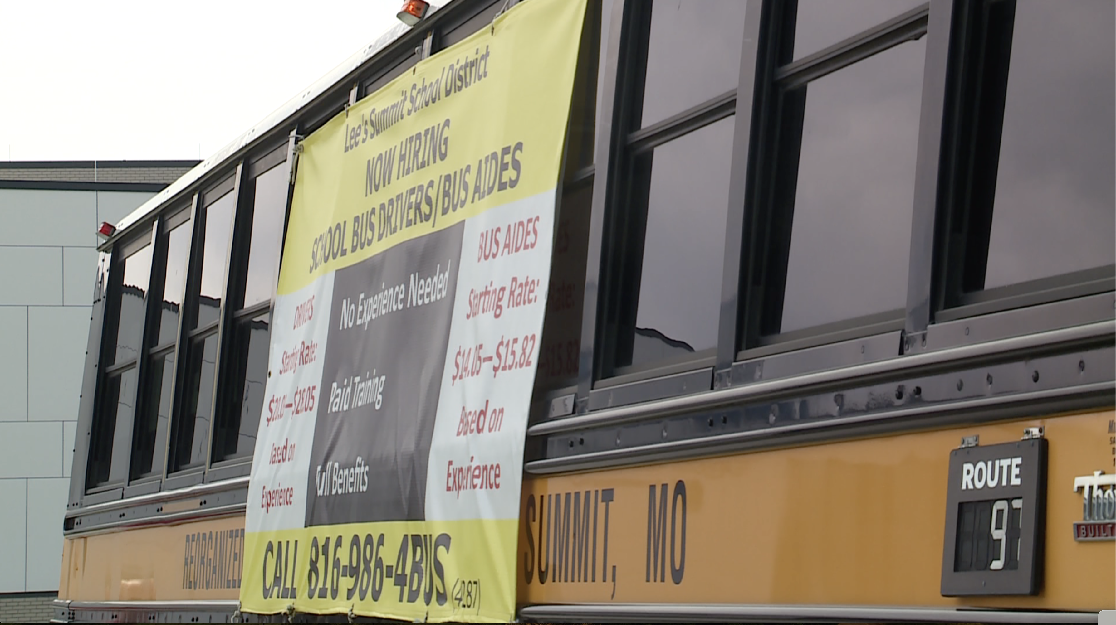 Lee's Summit R-7 school bus