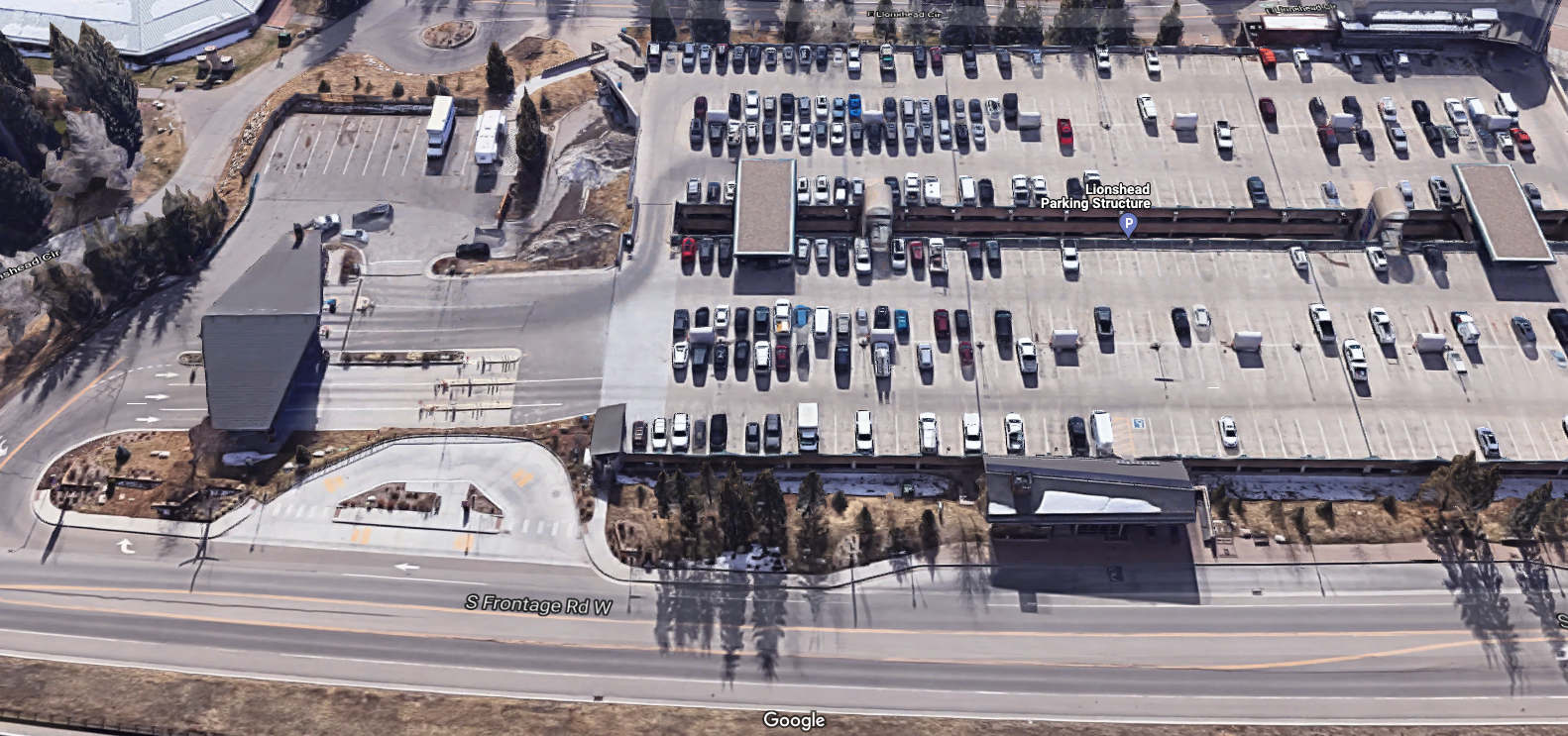 Lionshead Parking in Vail 