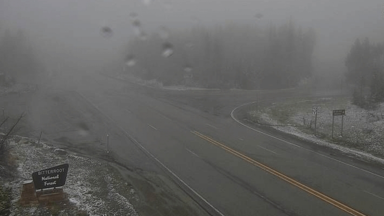 First snow of the season.